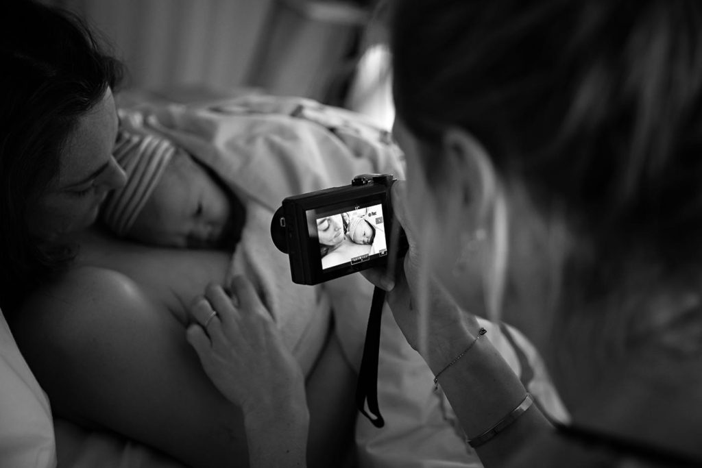 Een geboortefotograaf en ons bevallingsverhaal